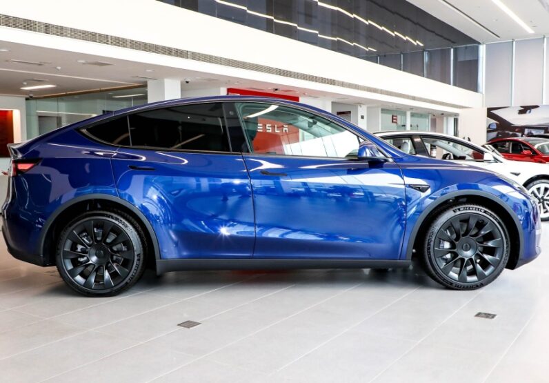 Tesla 2023 Model Y SUV electric car from Tesla EV SUV